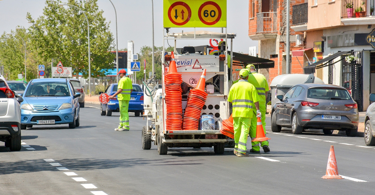 Iniciada la contratación de un nuevo proyecto de señalización horizontal