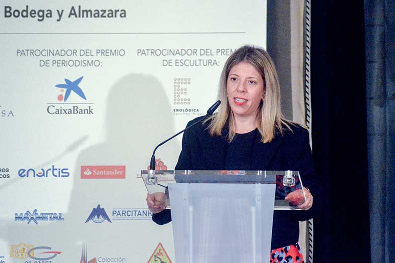 Inmaculada Jiménez destaca el papel de la Cooperativa en el premio de enoturismo recibido recientemente