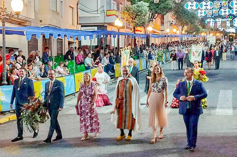 Inmaculada Jiménez participa en las fiestas patronales de Ibi
