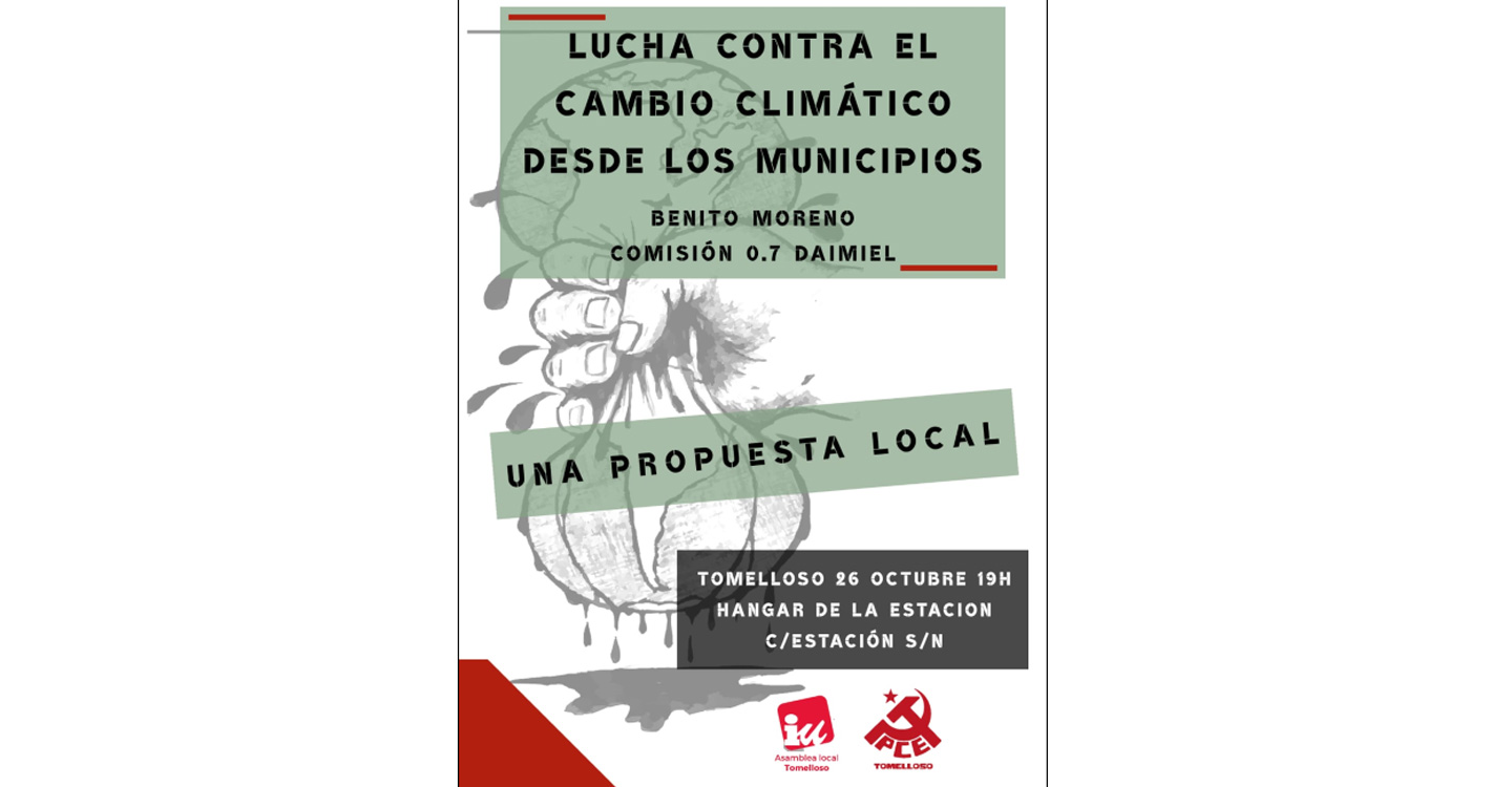 IU Tomelloso organiza una charla-coloquio sobre el Cambio Climático