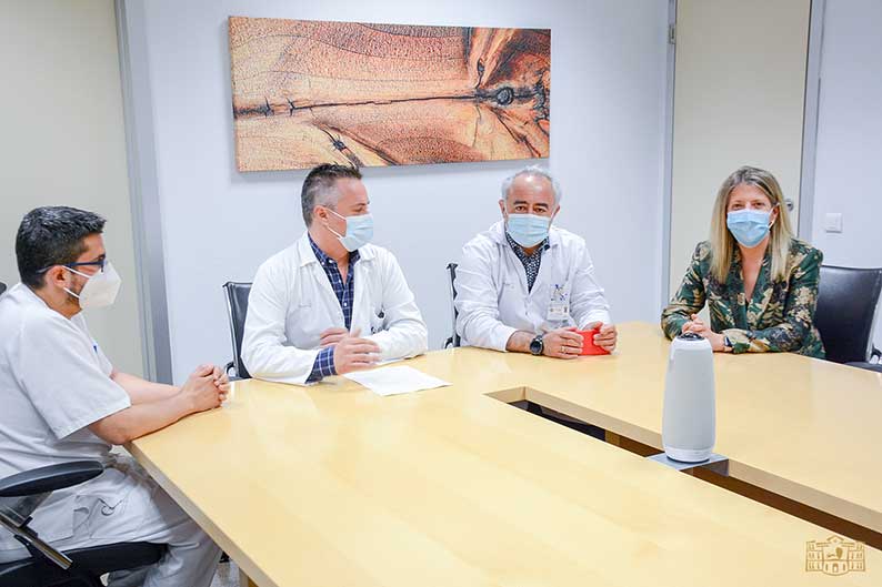 Inmaculada Jiménez participa en un encuentro celebrado en el Hospital, con motivo del Día Mundial de la Medicina de Urgencias y Emergencias
