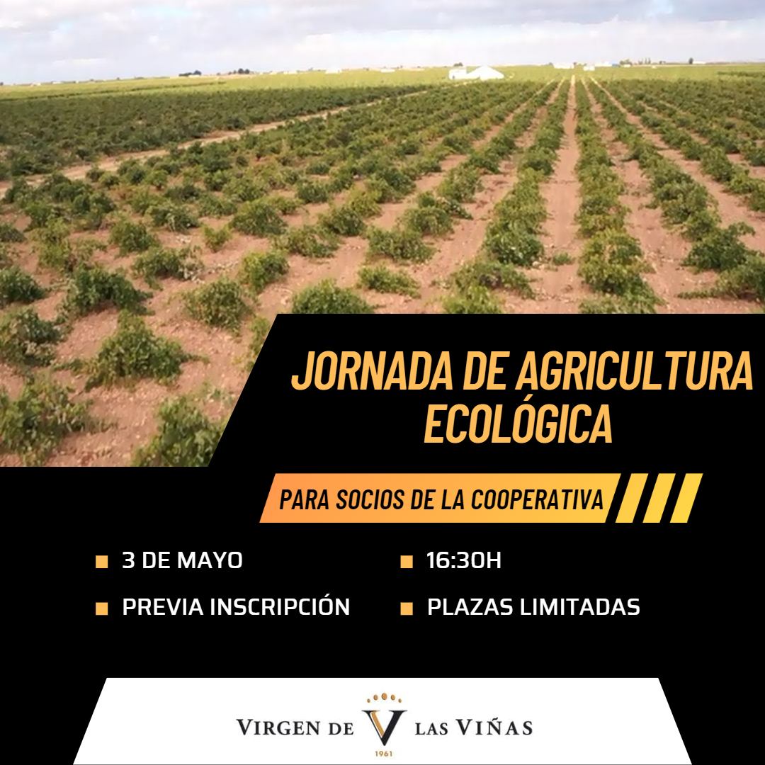 La Cooperativa Virgen de las Viñas Bodega y Almazara impartirá una Jornada de Agricultura Ecológica