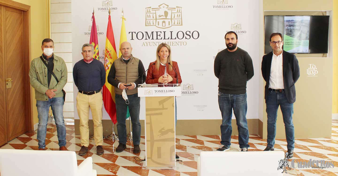 Inmaculada Jiménez anima a participar en la Jornada de Reforestación que tendrá lugar el próximo 20 de noviembre, en la Cañada Real Conquense-Vereda