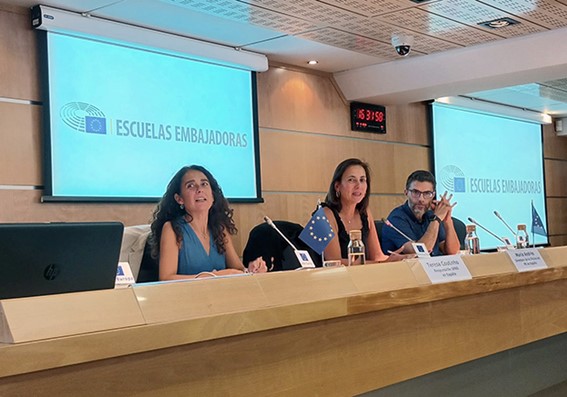 El IES “Francisco García Pavón” participa en las Jornadas Educativas del Parlamento Europeo