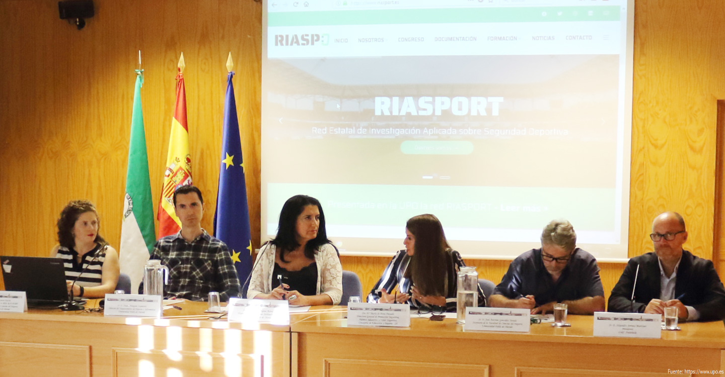 La tomellosera Marta Garcia Tascón investigadora principal de la Red RIASPORT y profesora de de la Facultad de Ciencias del Deporte de la Universidad Pablo de Olavide (Sevilla) participó en el I Congreso de la Red RIASPORT