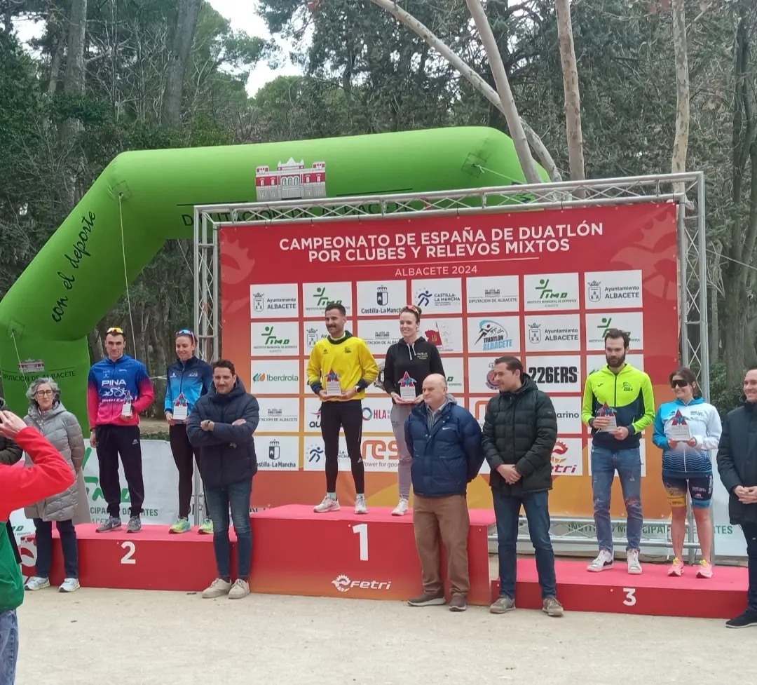 La triatleta de Tomelloso, Laura Gallego, continúa cosechando éxitos, esta vez en el Duatlón Ciudad de Albacete