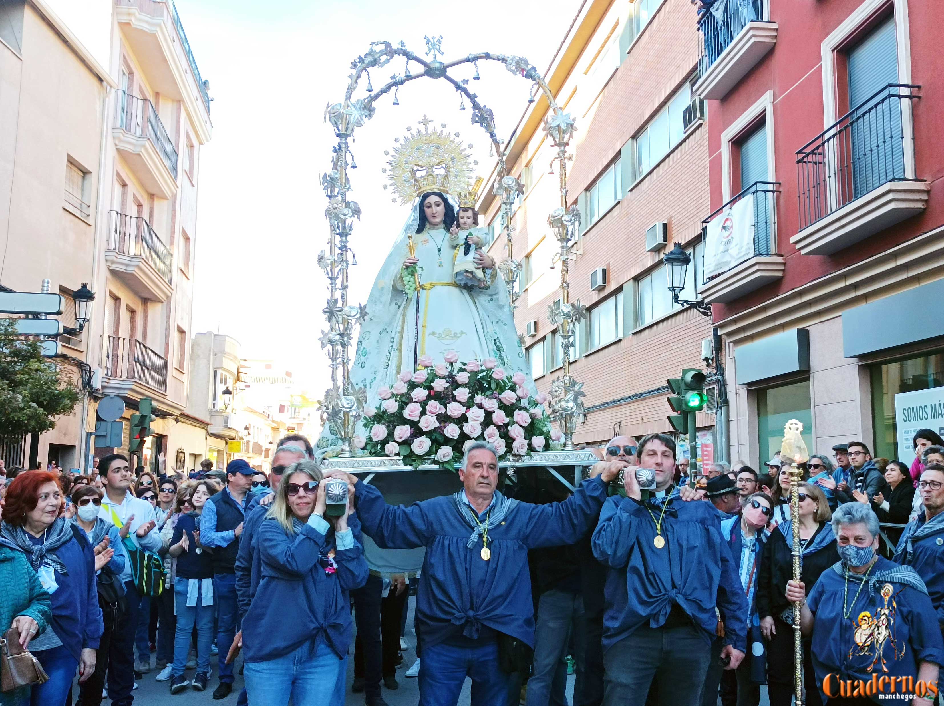 La Romería de Tomelloso concluye con la llegada de la Virgen en un ambiente festivo y de gran emotividad