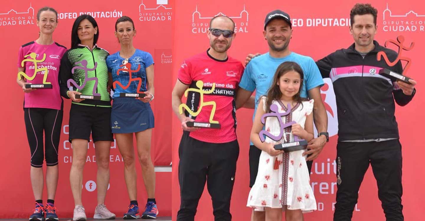 El A.C. Manchathon sigue cosechando éxitos, esta vez en la Media Maratón de Almagro