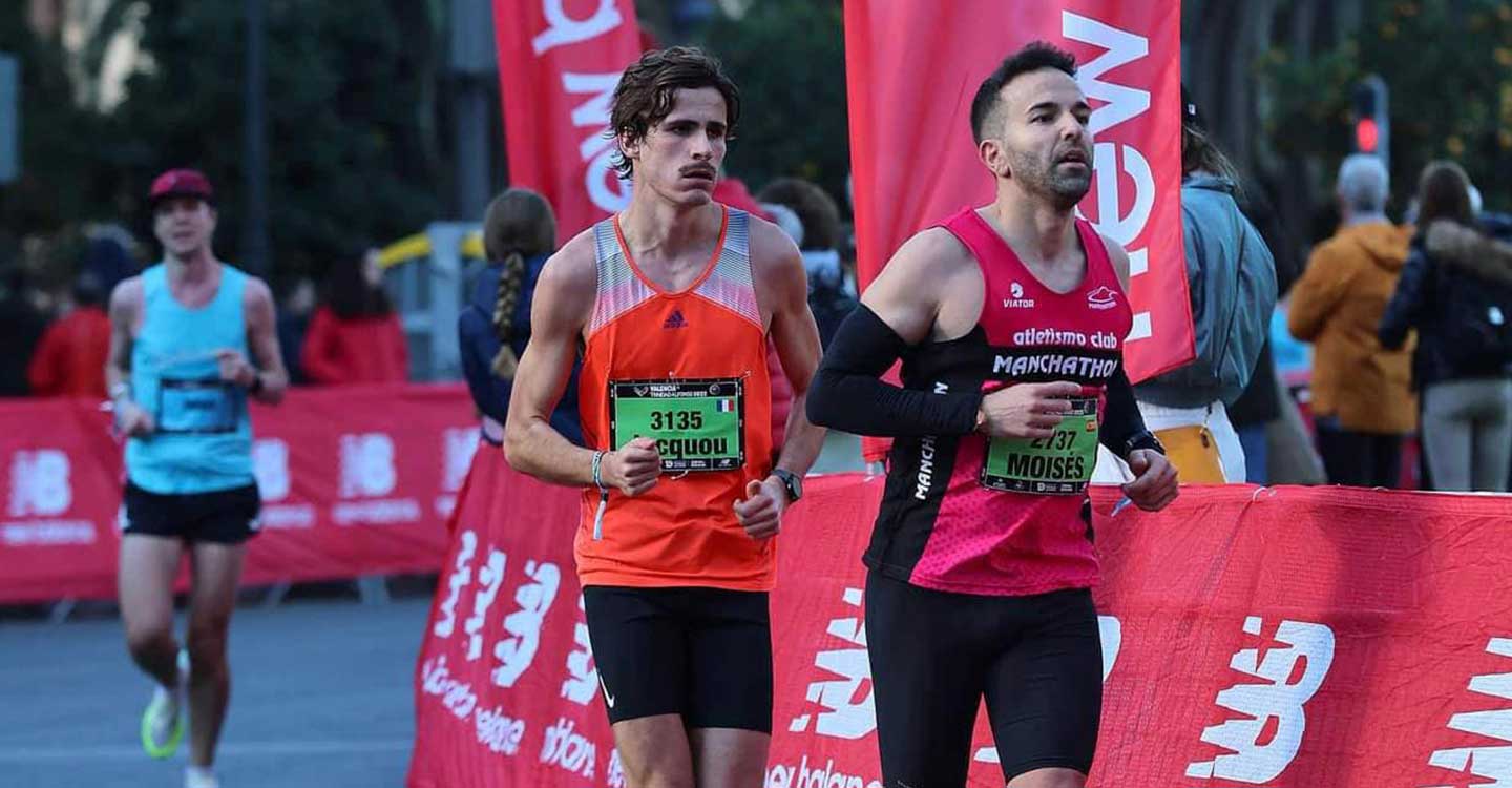 Tres maratonianos del Manchathon triunfan en Valencia y Málaga
