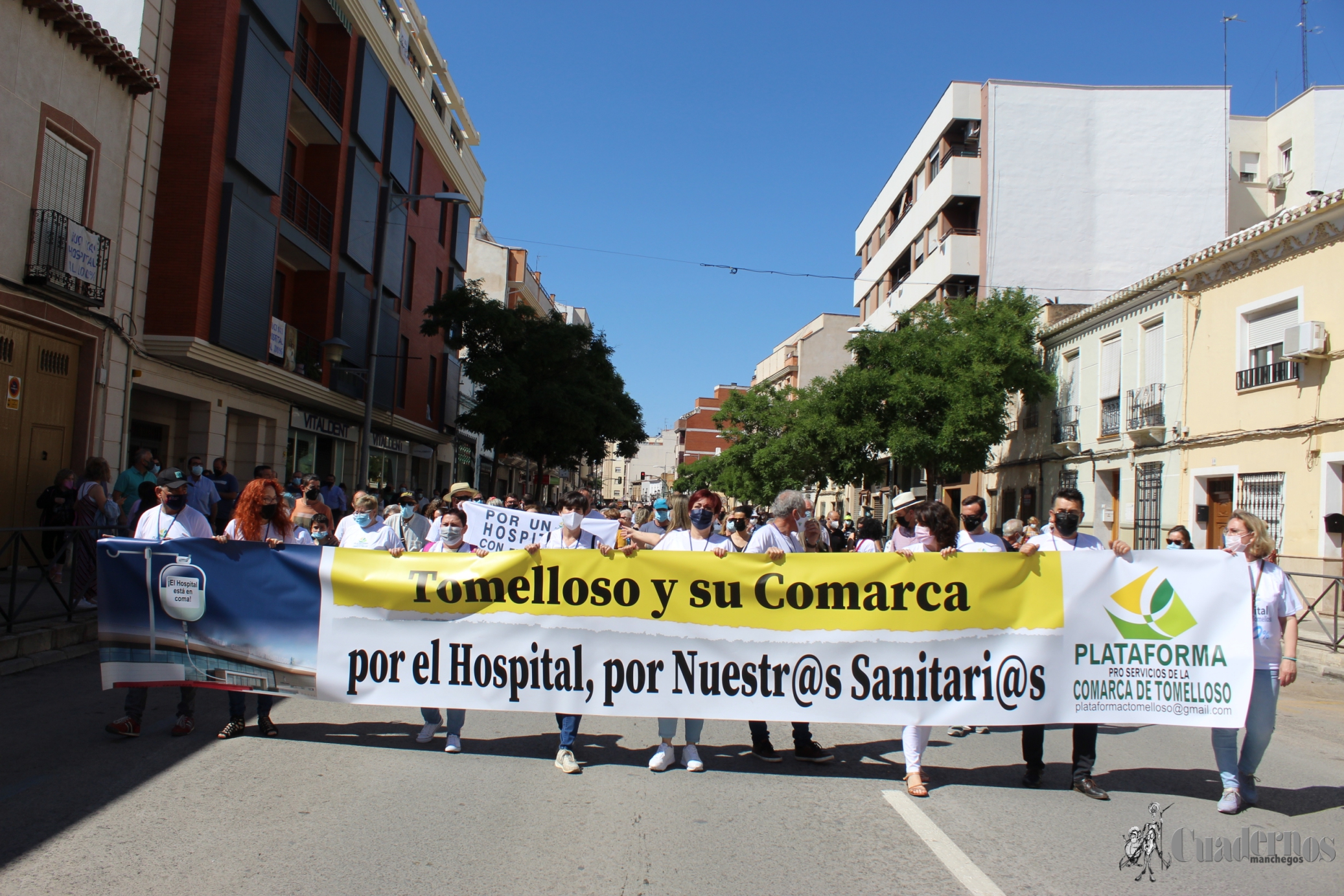 Manifestación Plataforma Pro Servicios