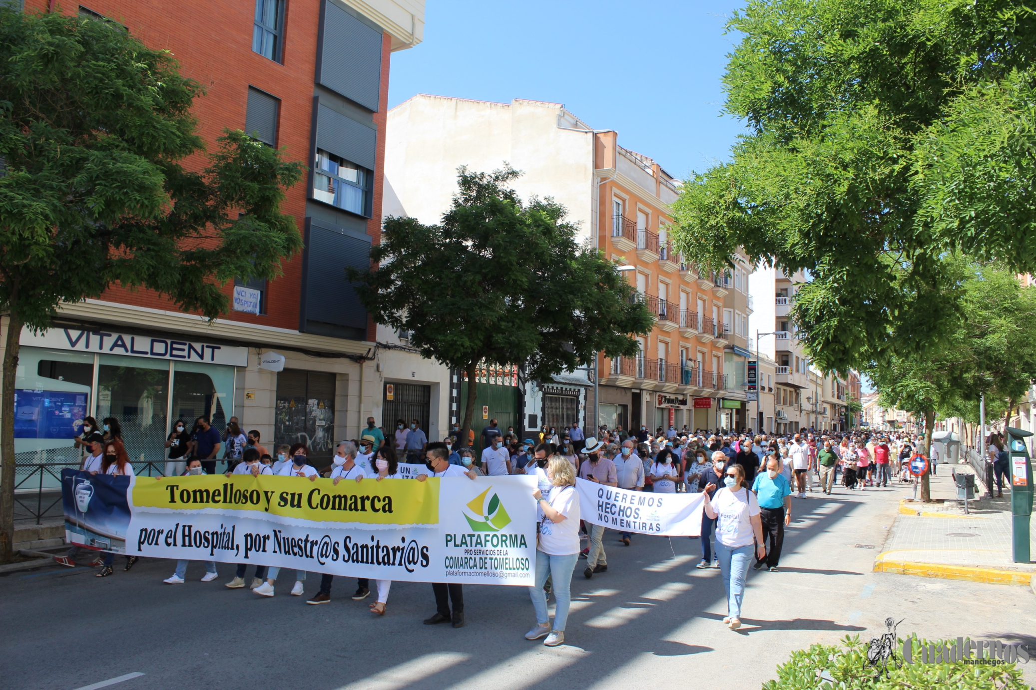 Manifestación Plataforma Pro Servicios