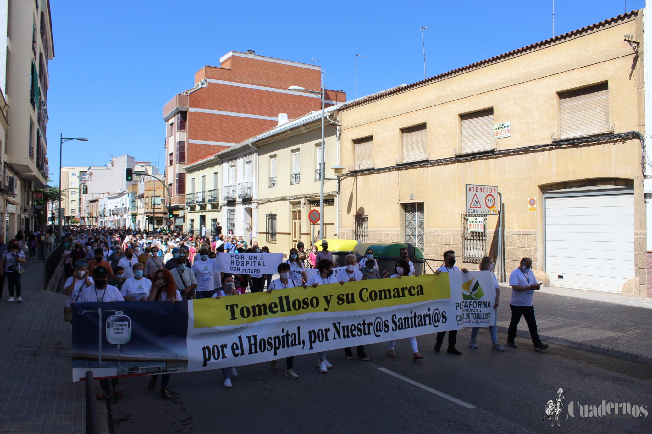 Manifestación Plataforma Pro Servicios