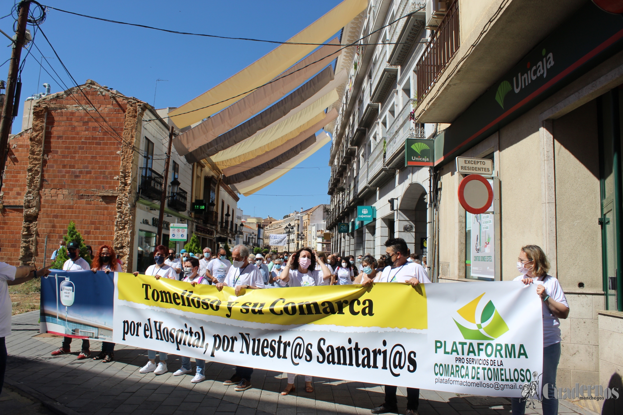 Manifestación Plataforma Pro Servicios