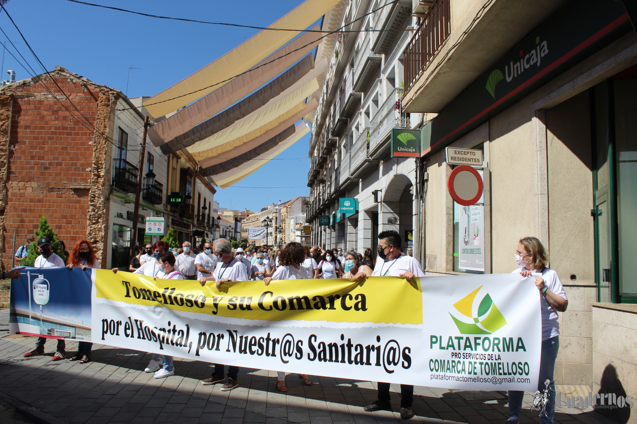 Manifestación Plataforma Pro Servicios