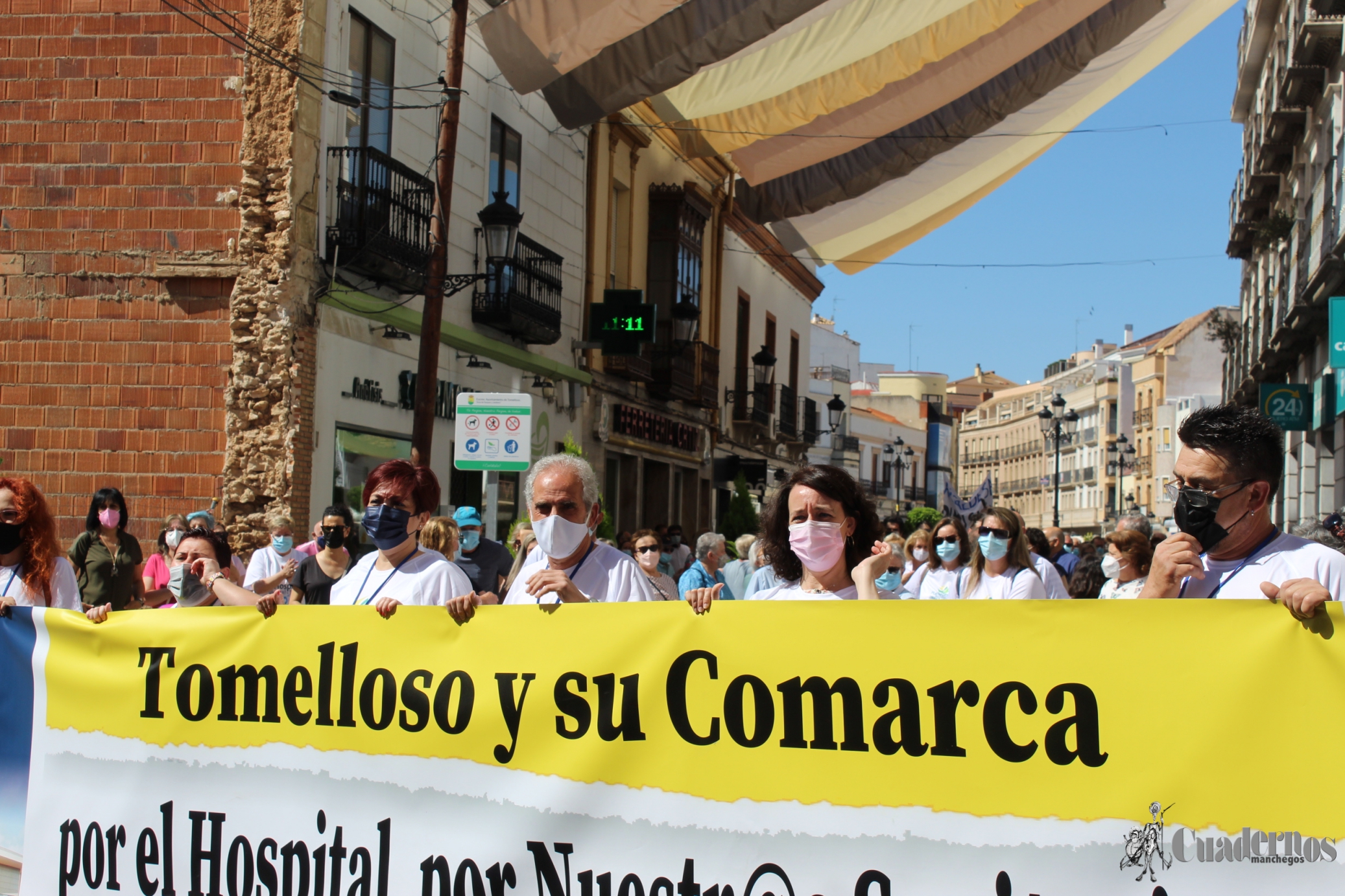 Manifestación Plataforma Pro Servicios