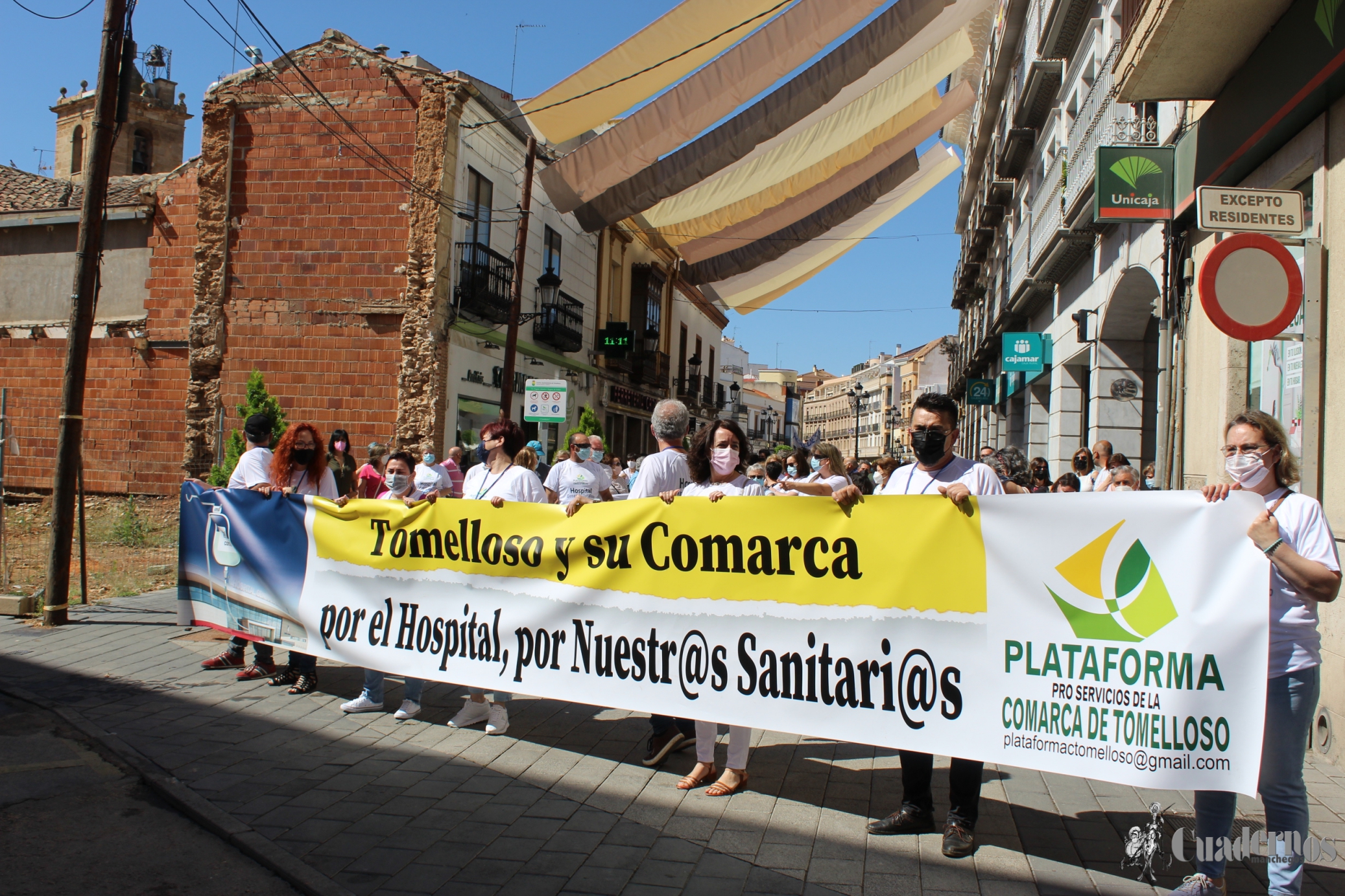 Manifestación Plataforma Pro Servicios