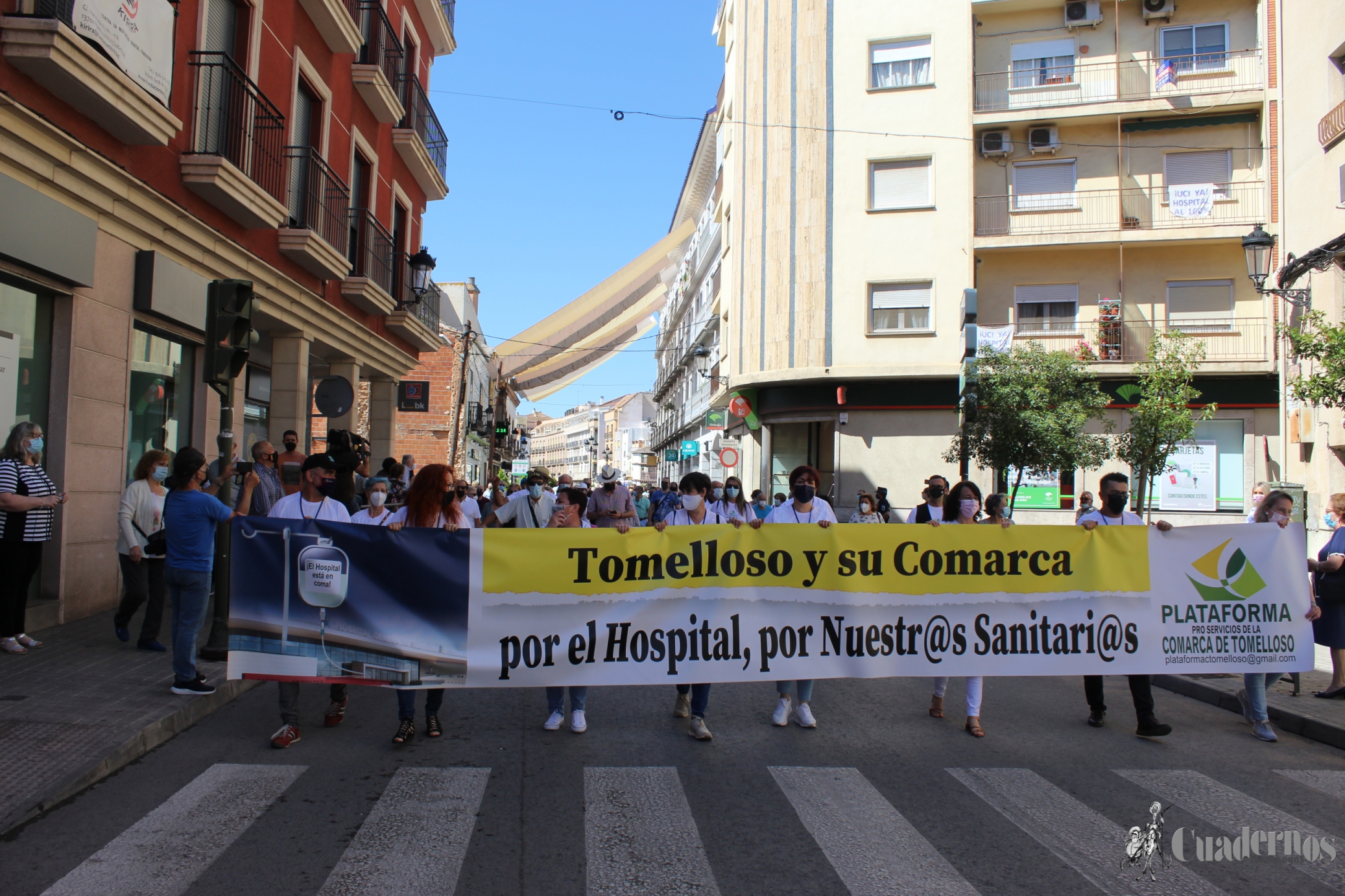 Manifestación Plataforma Pro Servicios