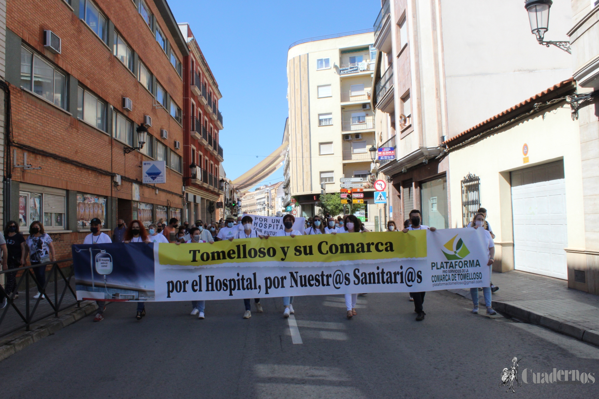 Manifestación Plataforma Pro Servicios