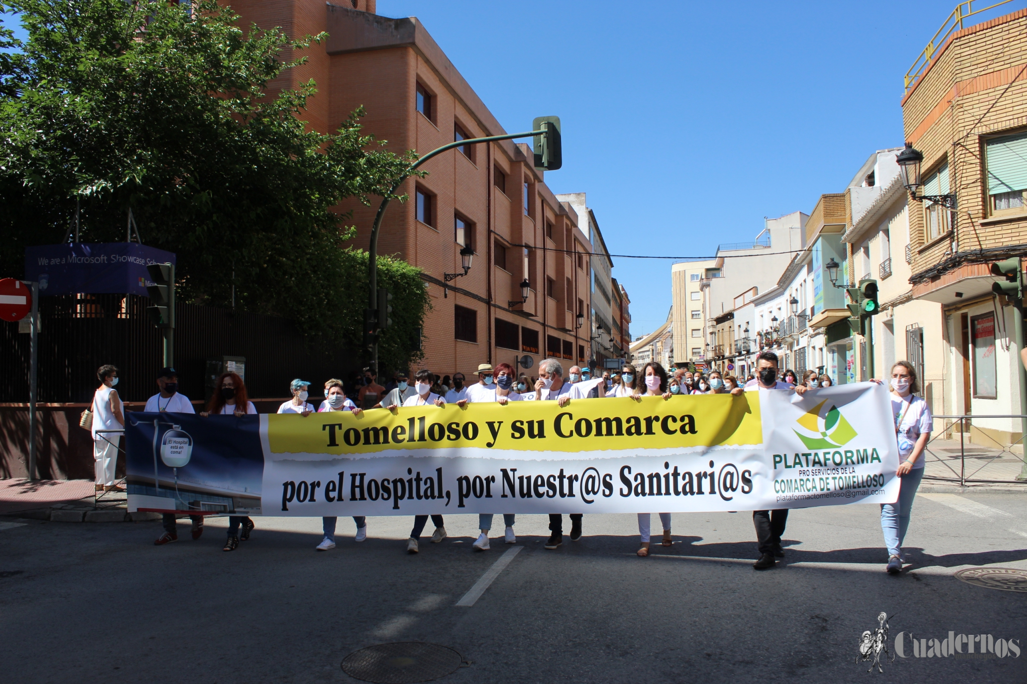 Manifestación Plataforma Pro Servicios