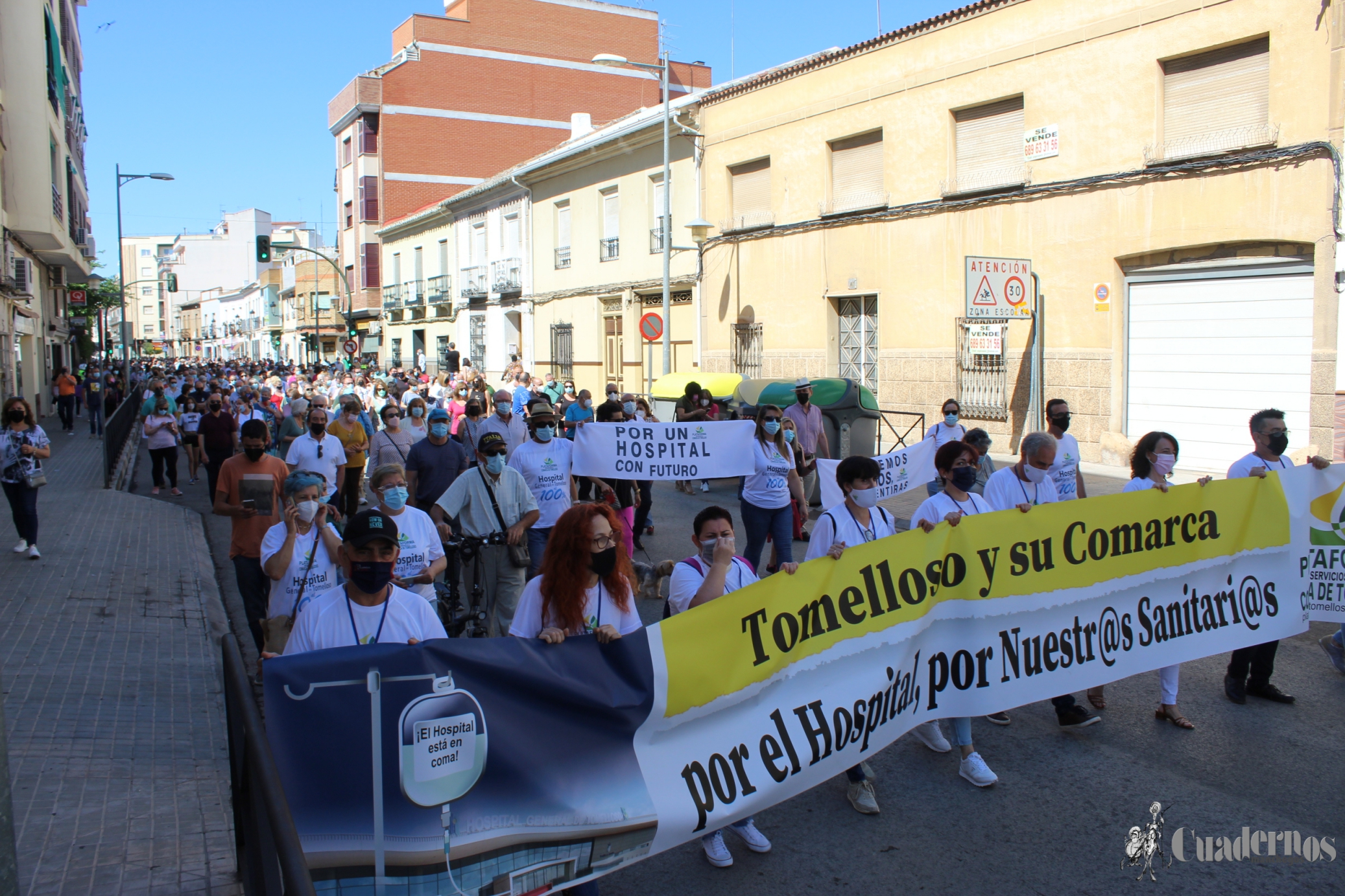 Manifestación Plataforma Pro Servicios