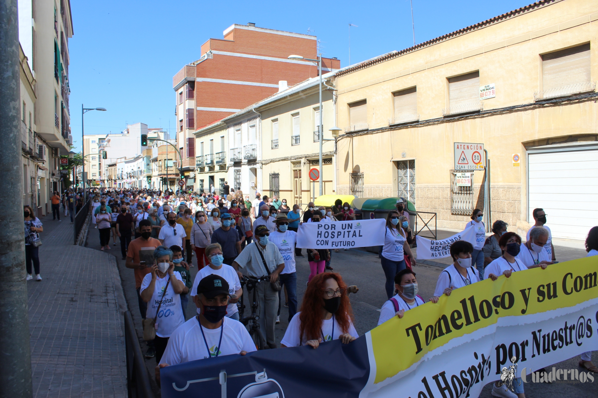 Manifestación Plataforma Pro Servicios