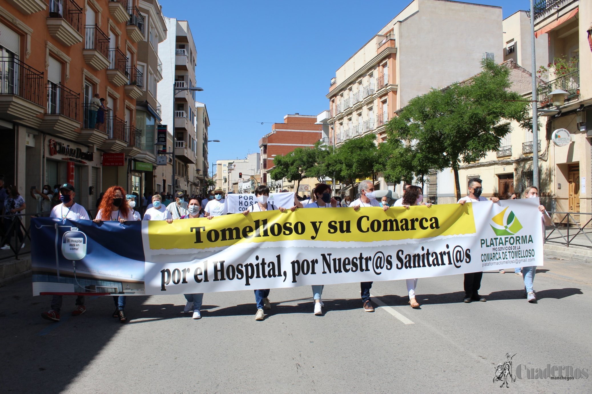 Manifestación Plataforma Pro Servicios