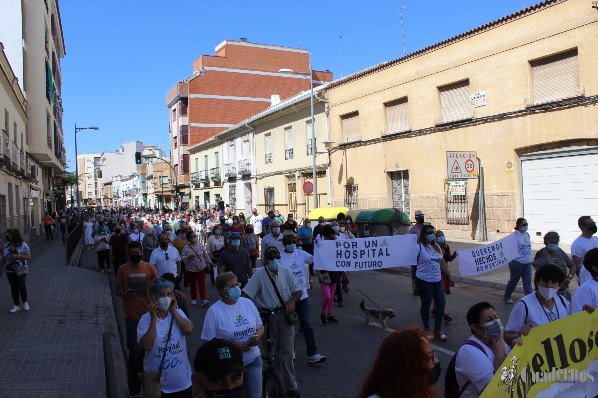 Manifestación Plataforma Pro Servicios