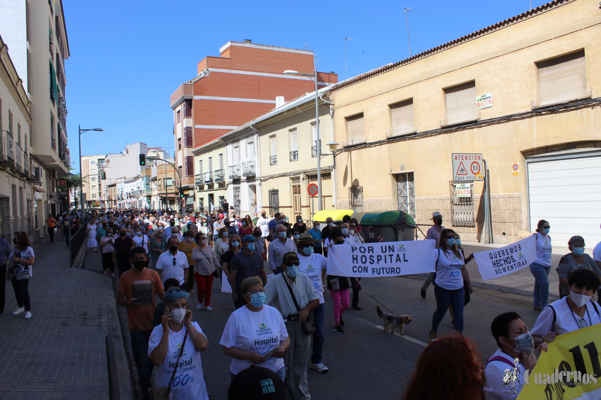 Manifestación Plataforma Pro Servicios