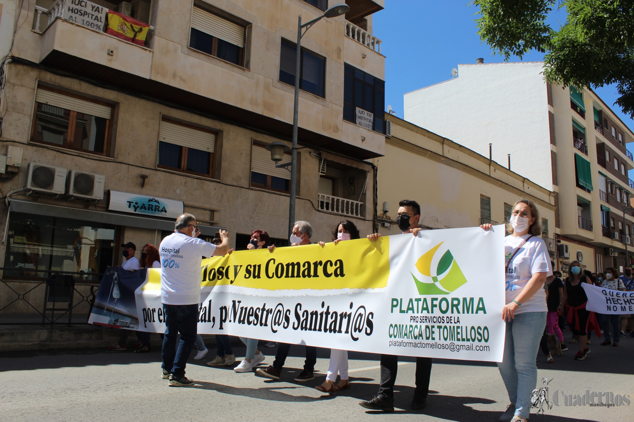 Manifestación Plataforma Pro Servicios