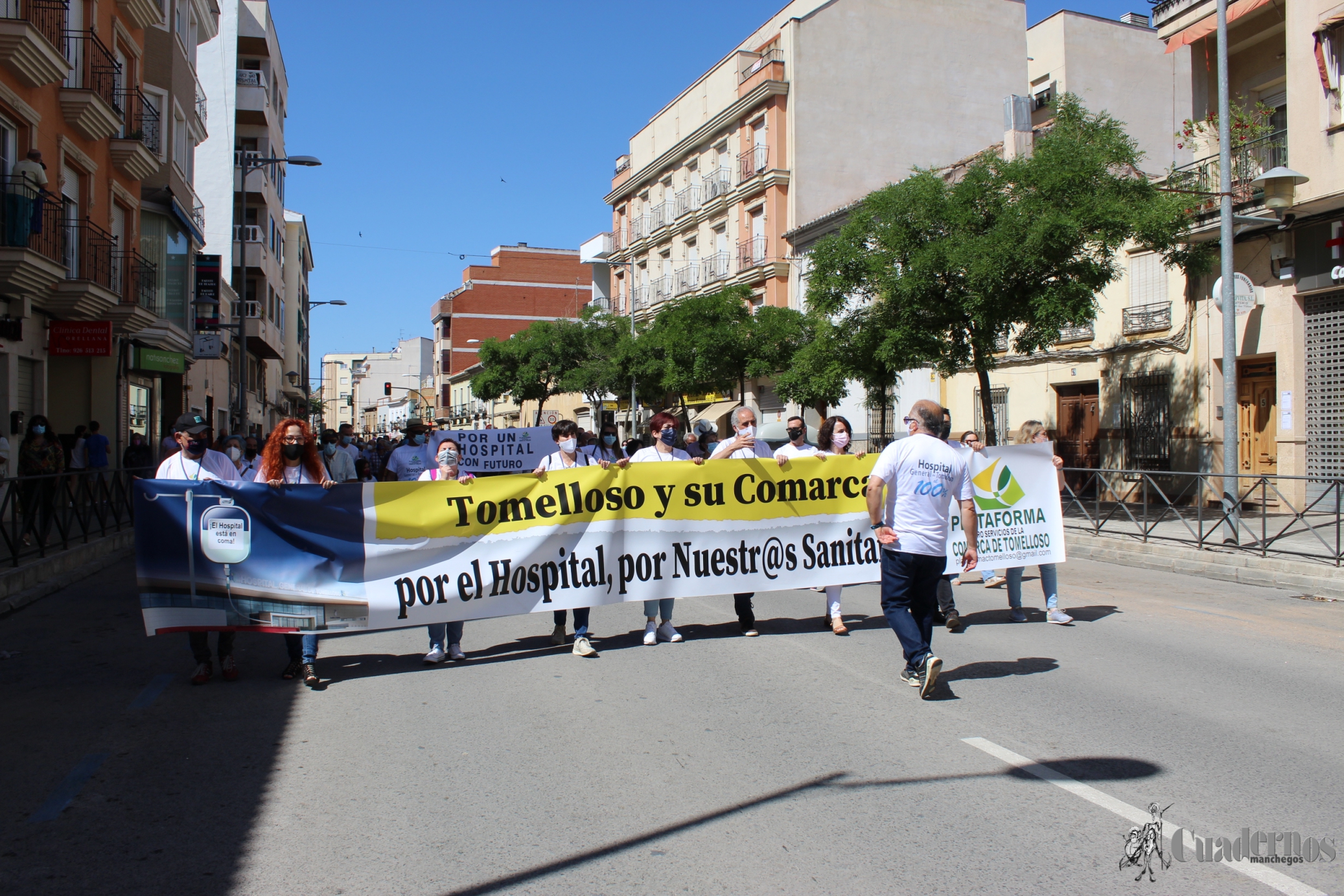 Manifestación Plataforma Pro Servicios