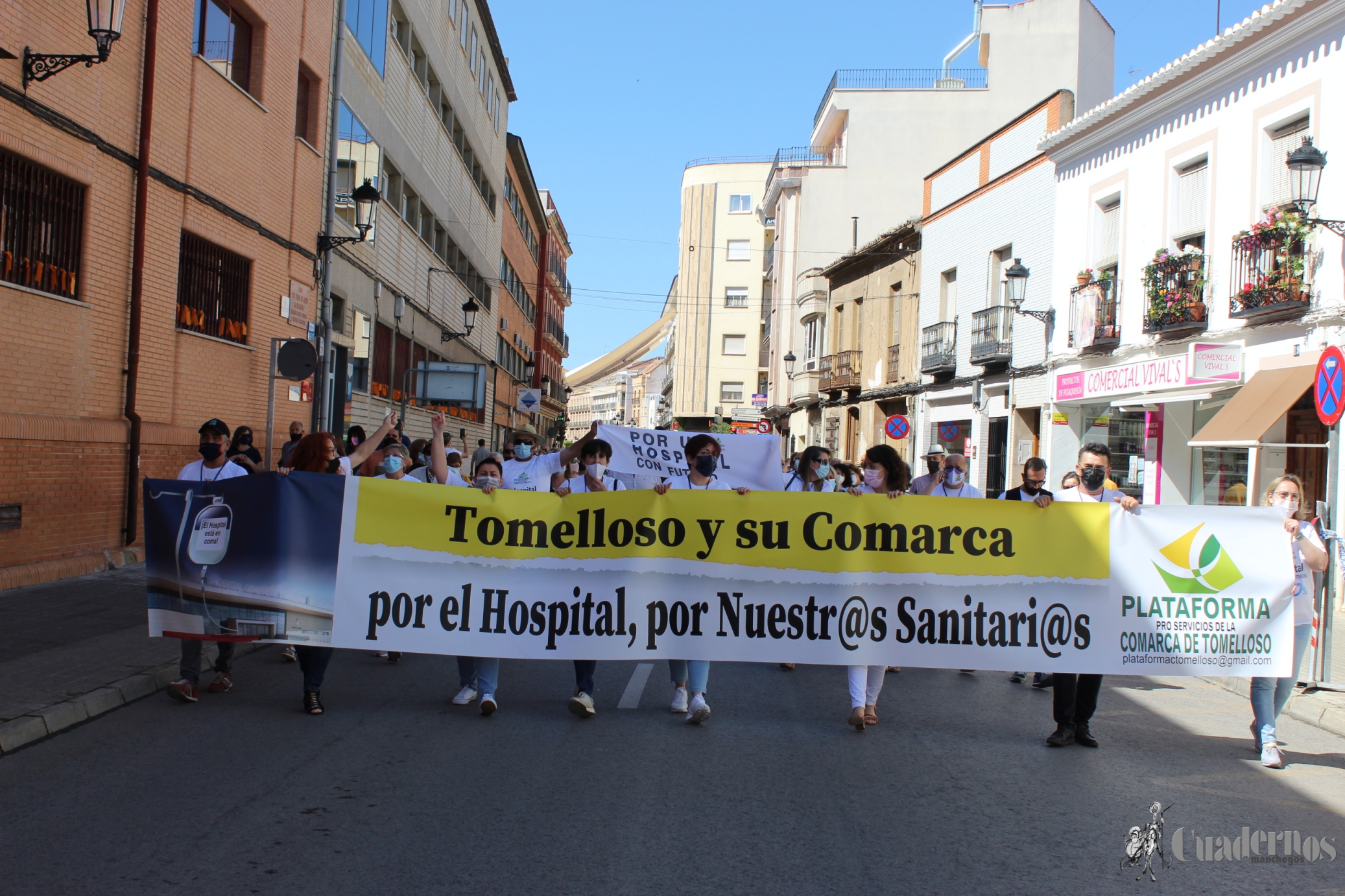 Manifestación Plataforma Pro Servicios