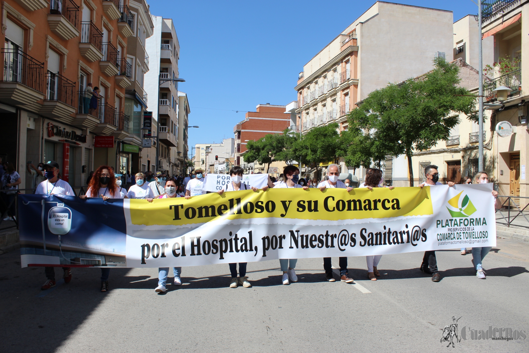 Manifestación Plataforma Pro Servicios