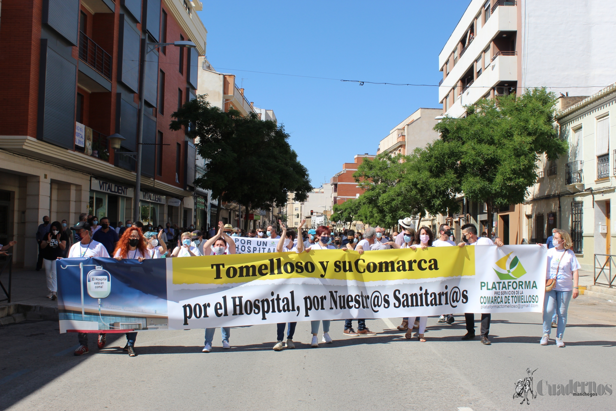 Manifestación Plataforma Pro Servicios