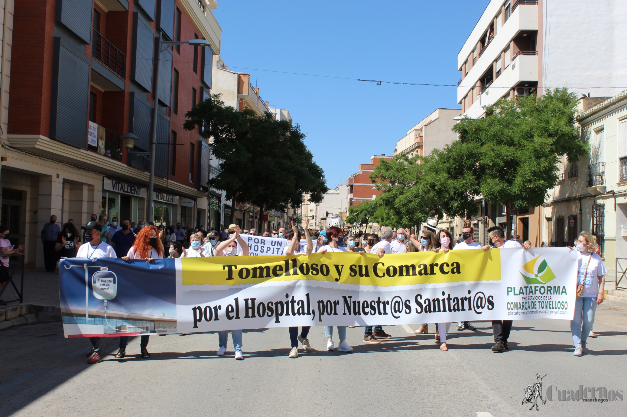 Manifestación Plataforma Pro Servicios