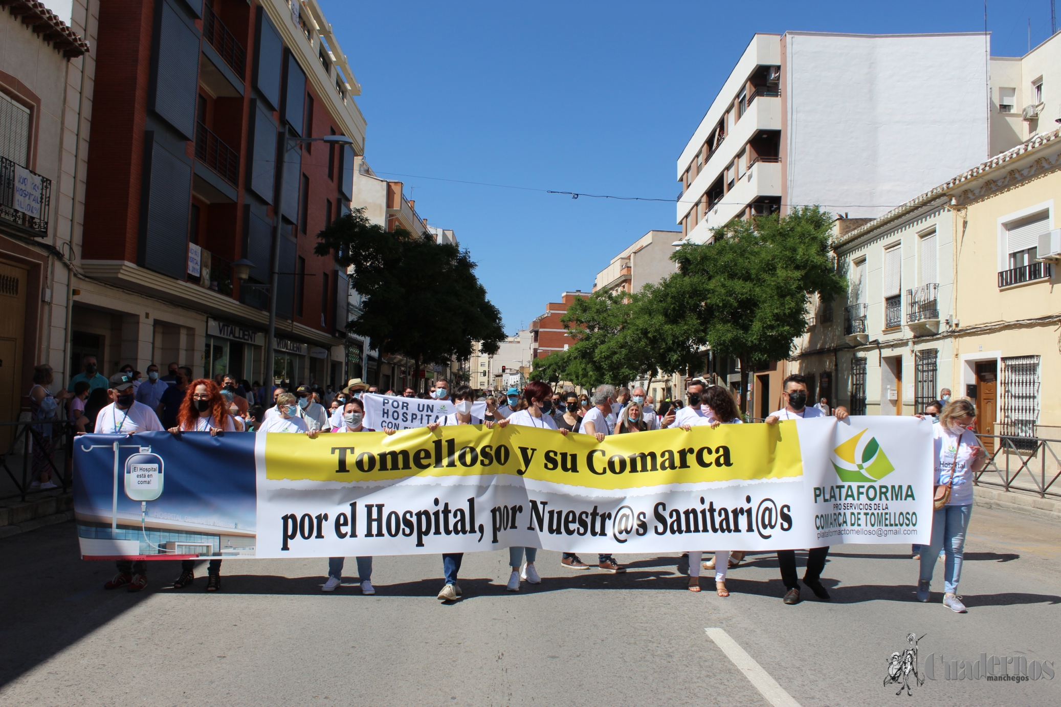 Manifestación Plataforma Pro Servicios