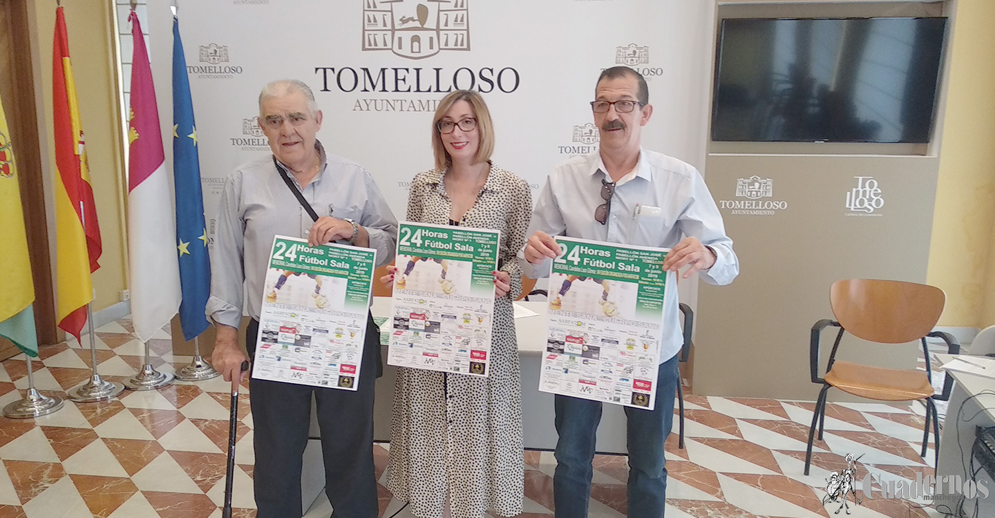 Maratón de fútbol-sala organizado por AARFATOM bajo el lema “Cuerpo sano, mente sana” para concienciar de los peligros del uso abusivo del alcohol.