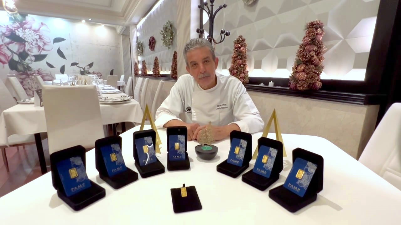 Marquinetti repartirá 8 lingotes de oro entre sus clientes como regalo de Reyes