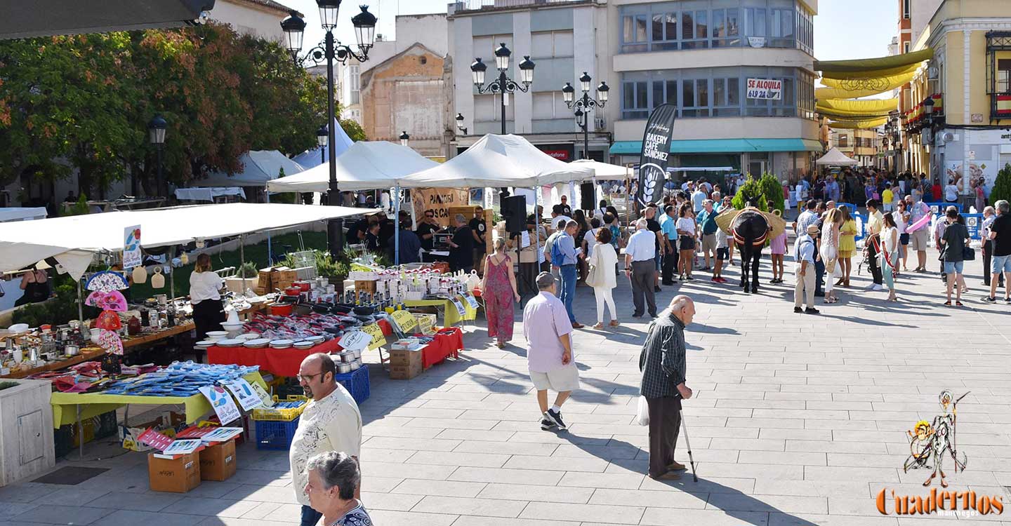 Tradición, artesanía, juegos y productos de la huerta en el Mercado Tradicional de Tomelloso 