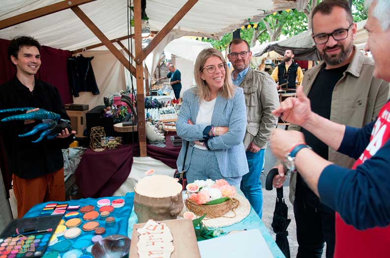 El Mercado Medieval abrió sus puertas ayer viernes en el paseo de las Moreras