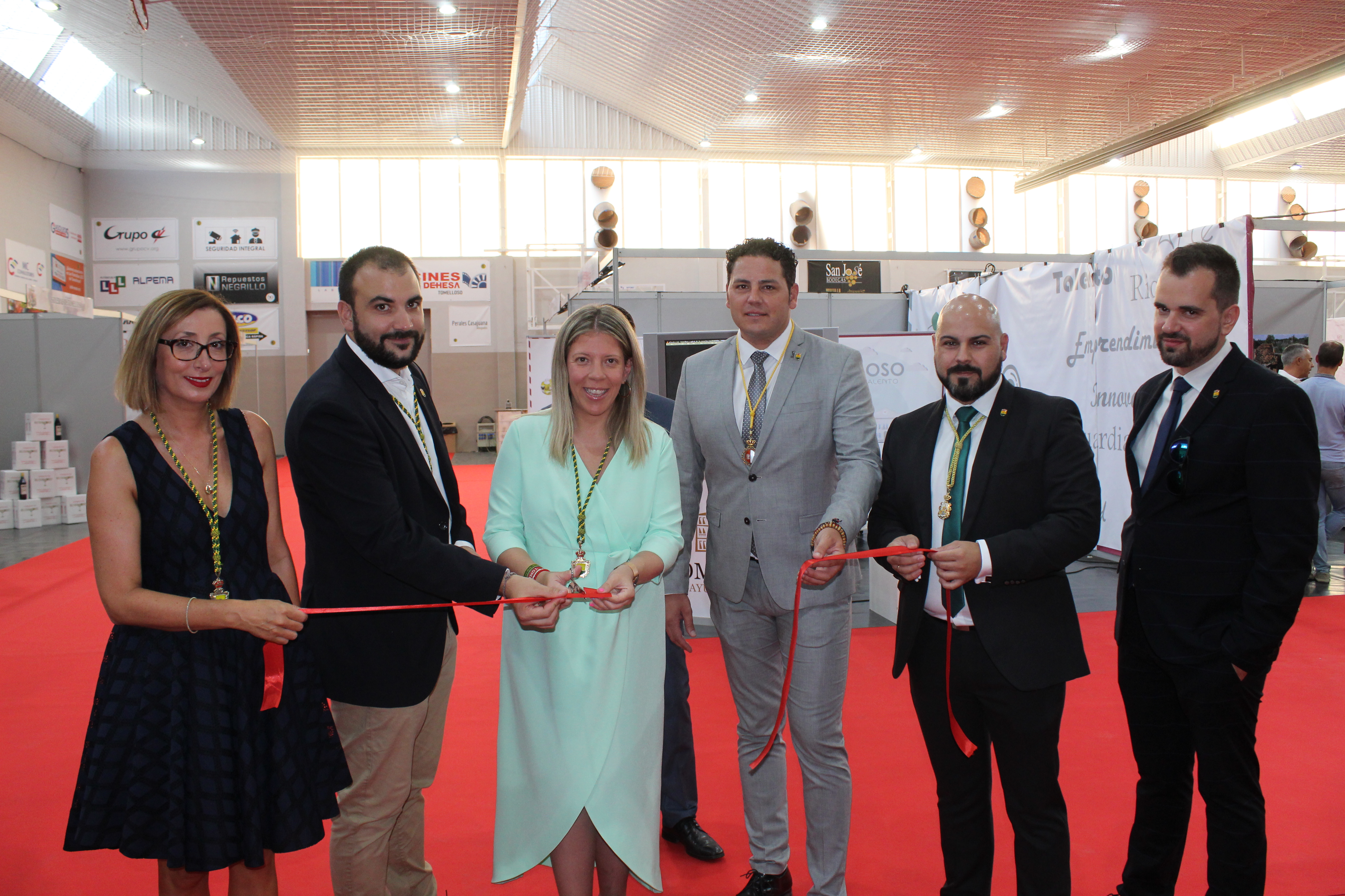 Inauguración de la Feria Alimentaria 2019 de Tomelloso