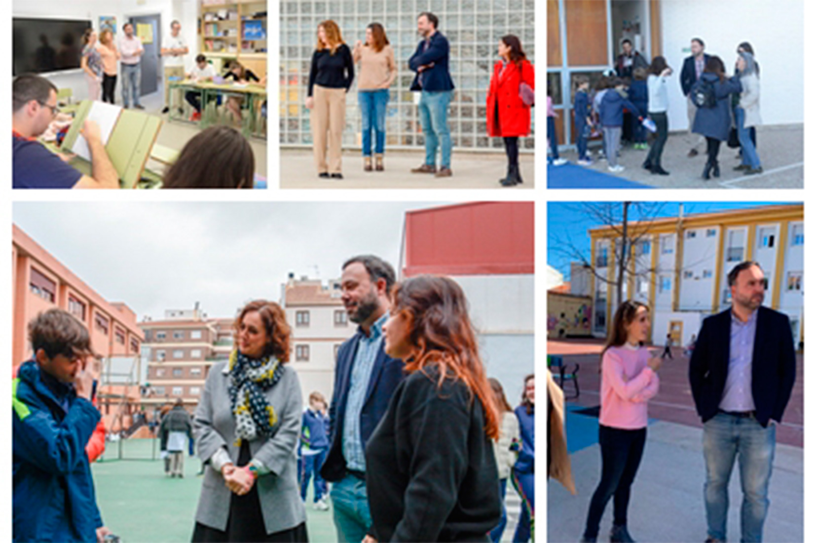 Finaliza la ronda de visitas del alcalde de Tomelloso a los colegios de la localidad