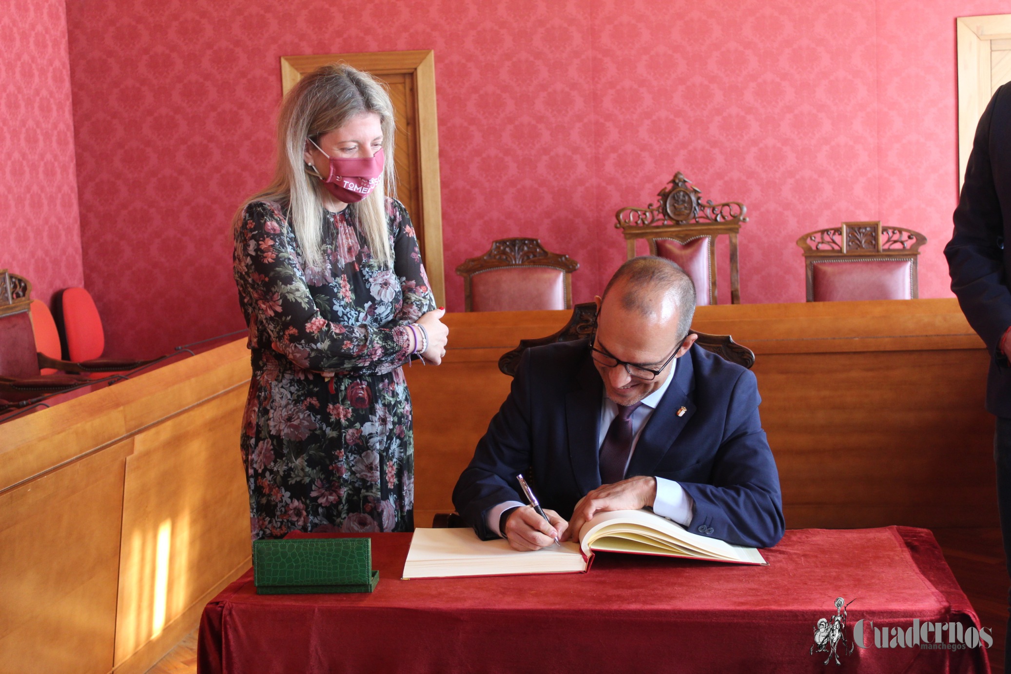 Pablo Bellido visita Ayto Tomelloso