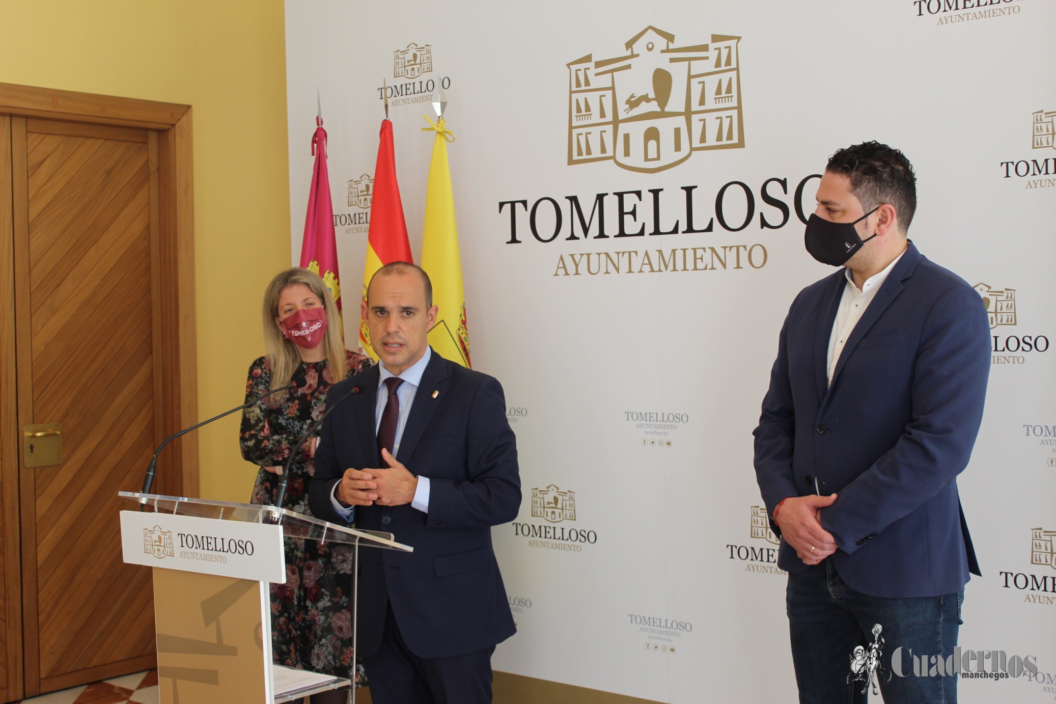 Pablo Bellido visita Ayto Tomelloso