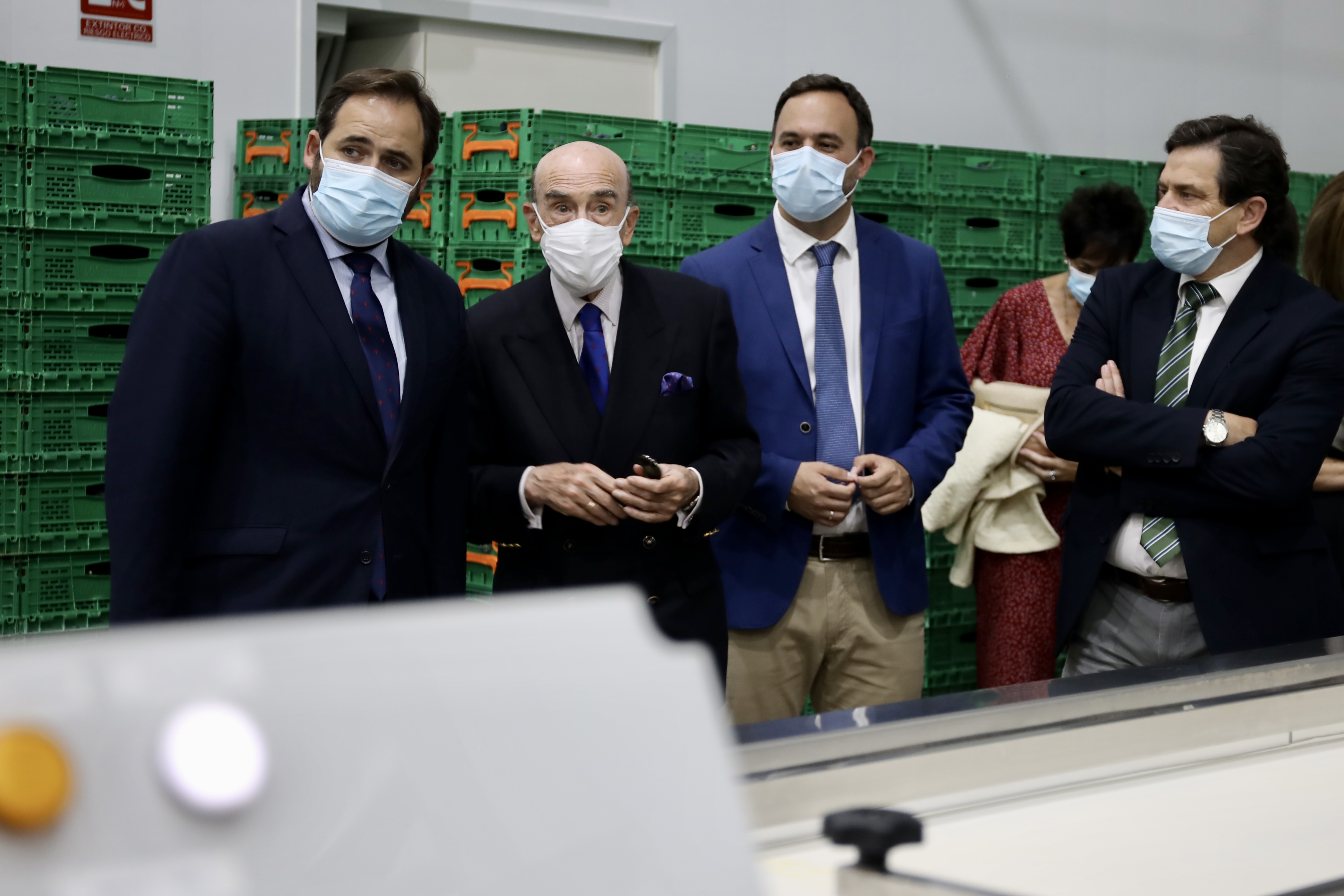 Paco Núñez visita Virgen de las Viñas de Tomelloso