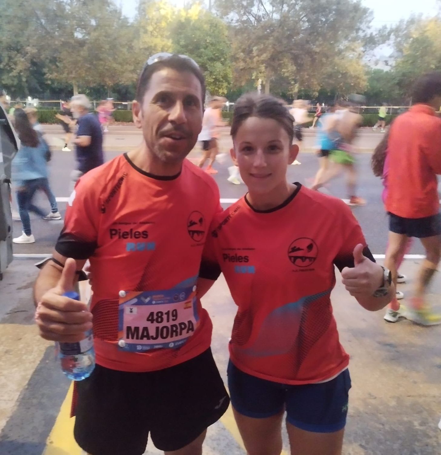 Pieles Run en el Maratón de Valencia