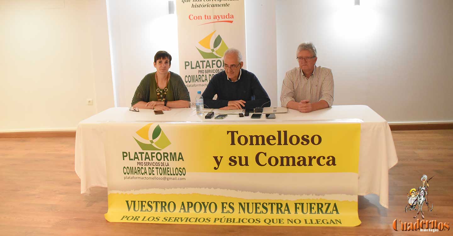 La Plataforma Pro Servicios informa de los Acuerdos de Compromiso firmados con los Partidos Políticos para seguir trabajando por y para Tomelloso