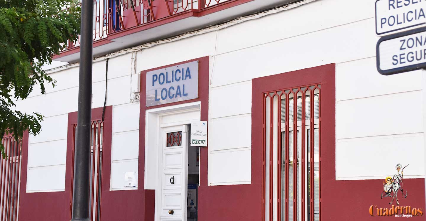 La Policía Local de Tomelloso detiene al autor de la quema de varios contenedores