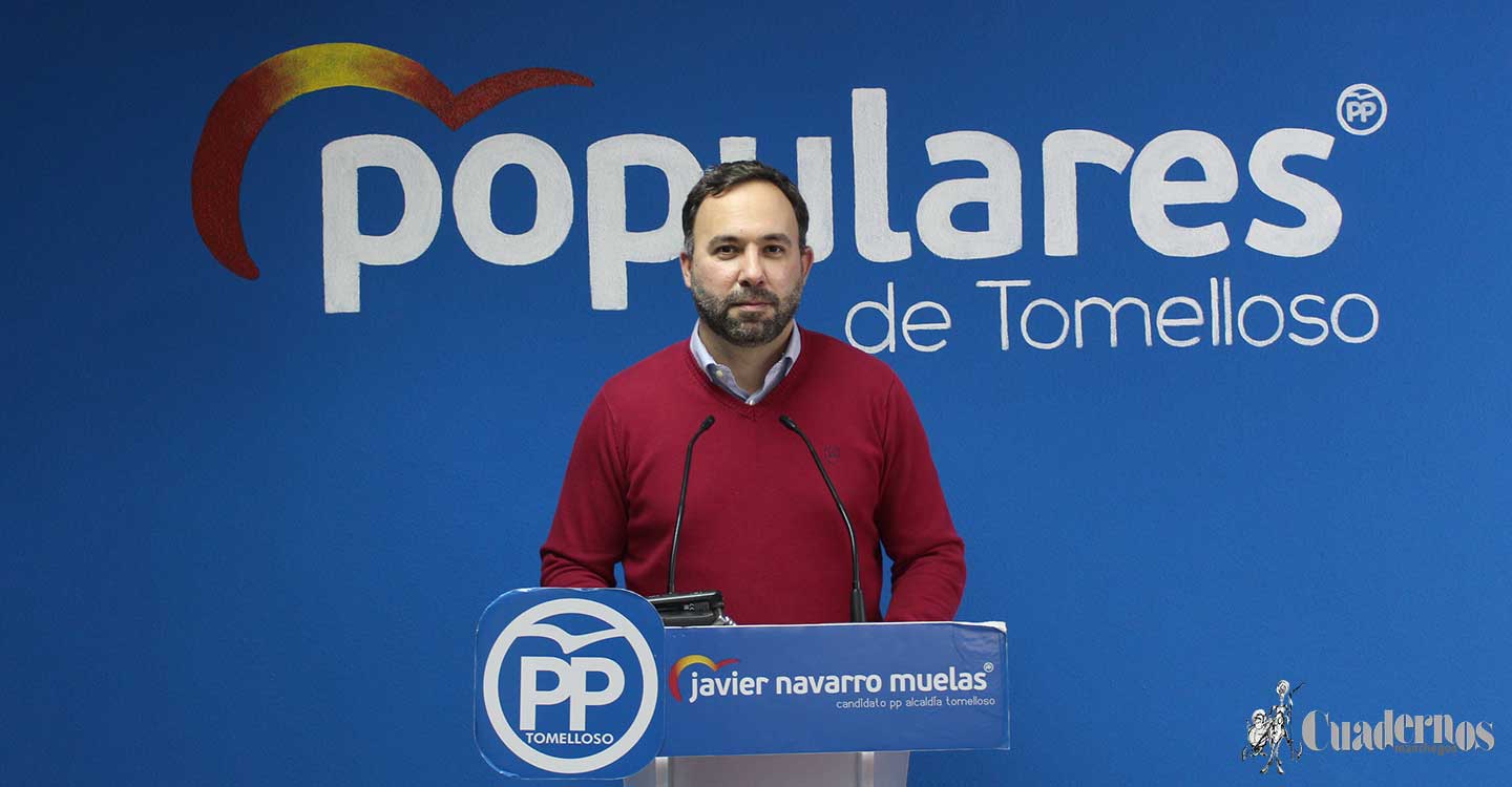 Javier Navarro : "El Gobierno de Inmaculada Jiménez sigue mantiendo con la soga al cuello a los trabajadores con una alta presión fiscal en Tomelloso"