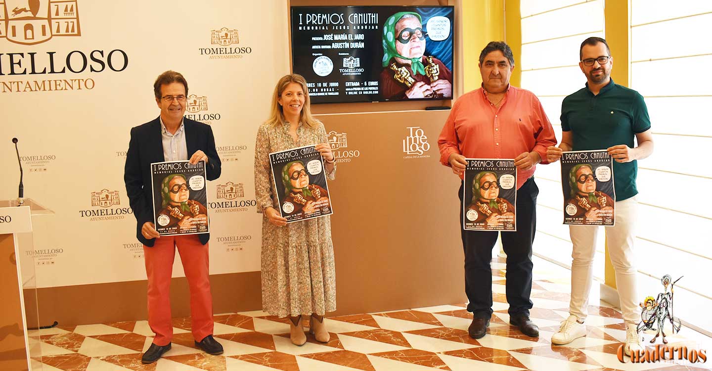 Presentandos los I Premios Canuthi Memorial Jesús Andújar, que serán entregados el 10 de junio en el Marcelo Grande