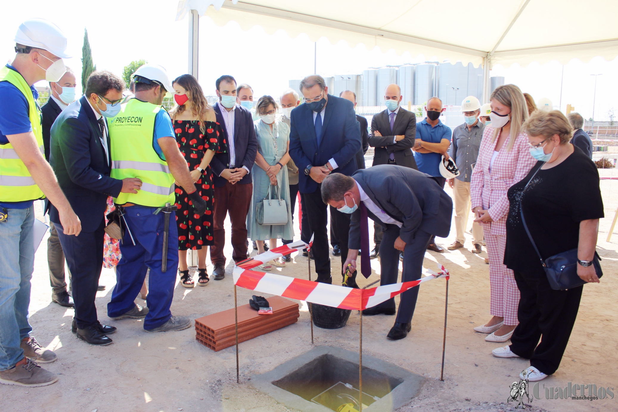 Primera Piedra Centro Salud Tomelloso 1